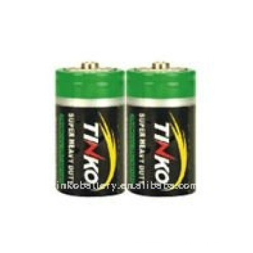 Taille de batterie zinc carbone D R20